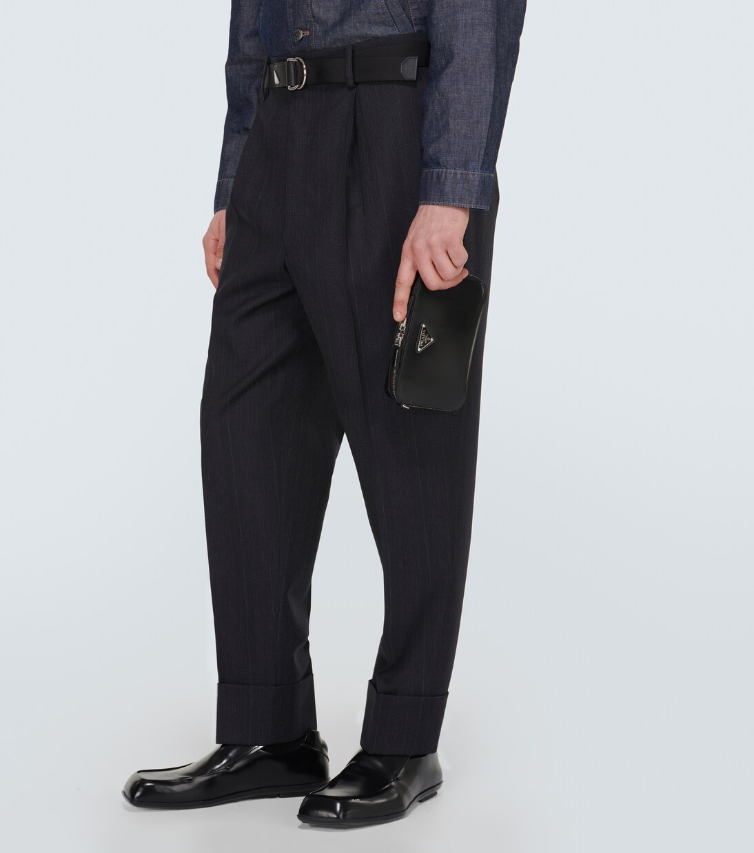 Crossbody Bag Brique aus Leder | Prada