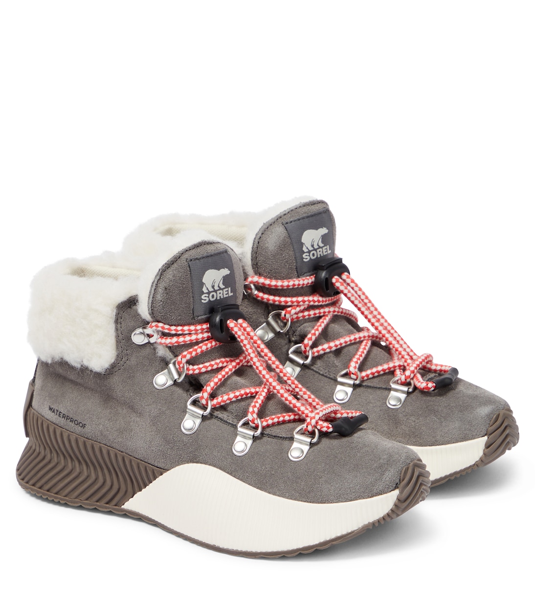 Schnürstiefel Out N About™ aus Veloursleder | Sorel Kids