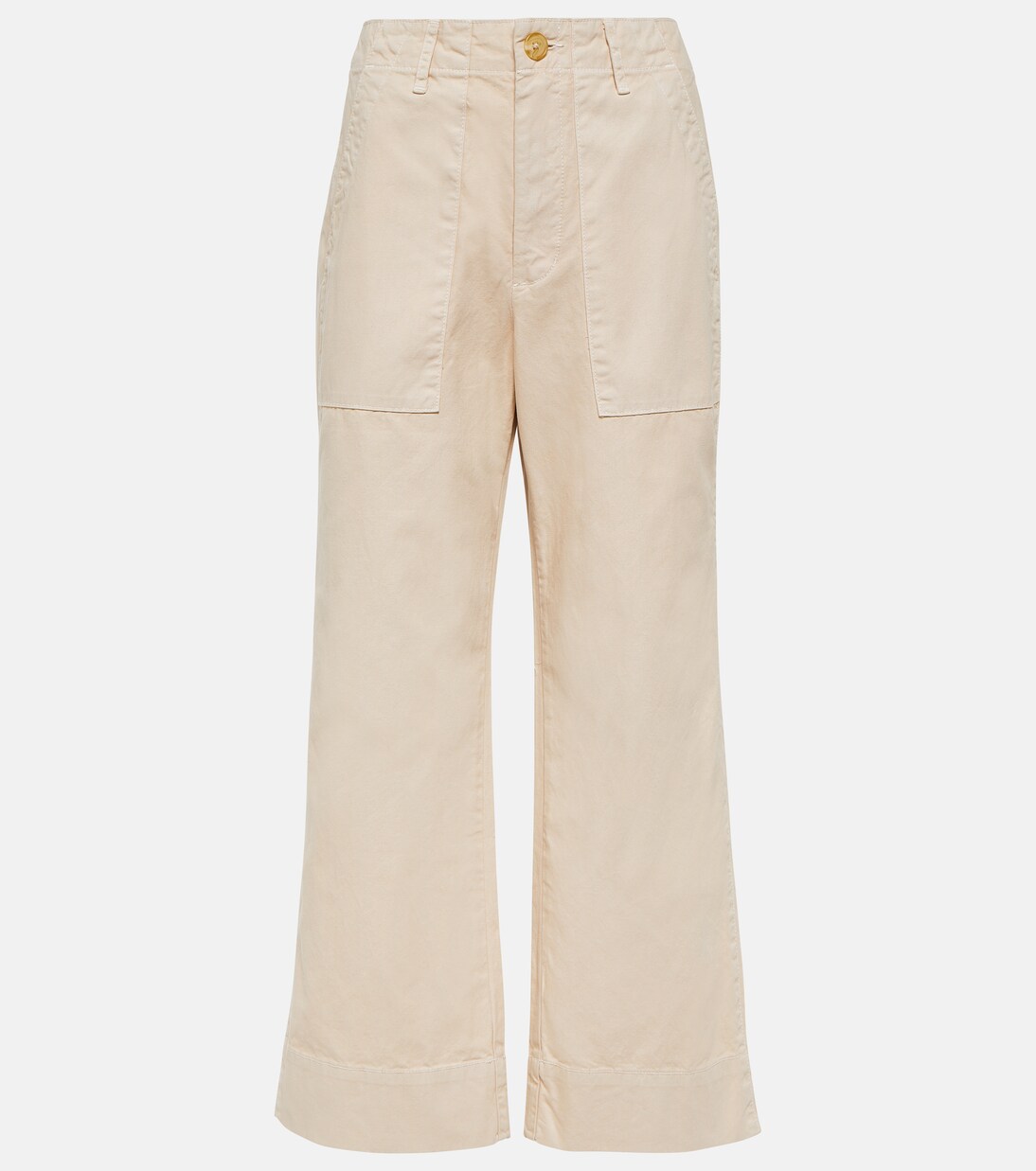 Pantalon ample Mya raccourci en coton | Velvet