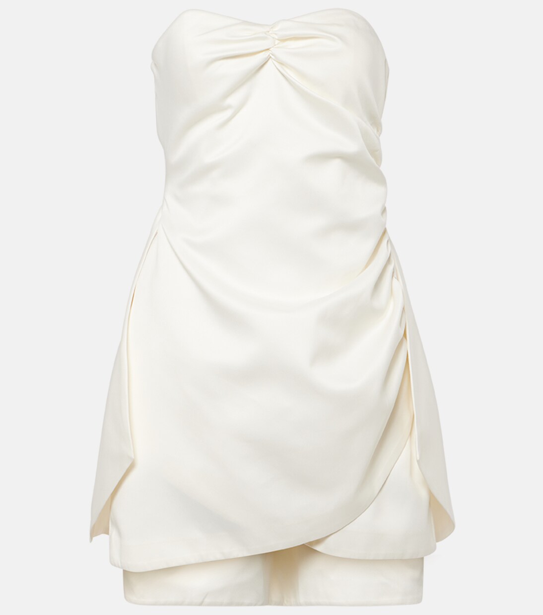 Bridal strapless minidress | Rotate