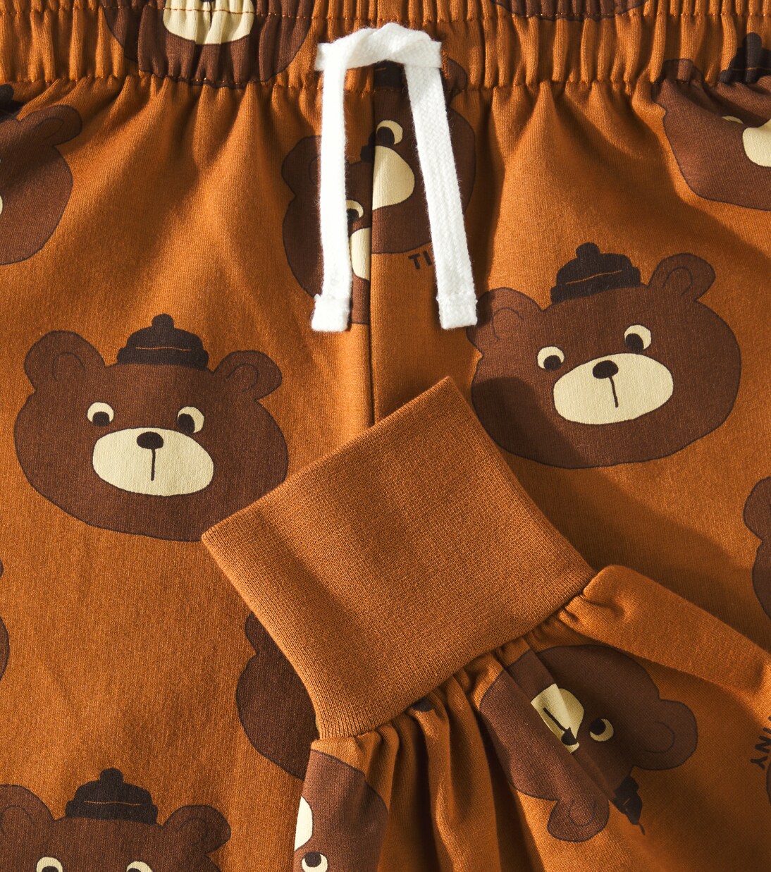 Bears cotton-blend sweatpants | Tinycottons