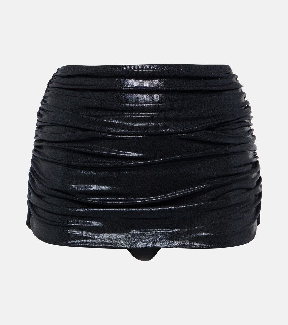 Culotte de bikini Bill en lamé | Norma Kamali