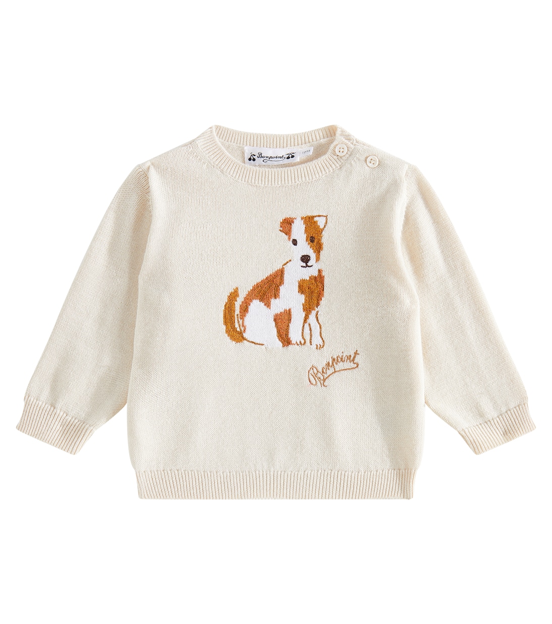 Baby Almire wool and cotton sweater | Bonpoint