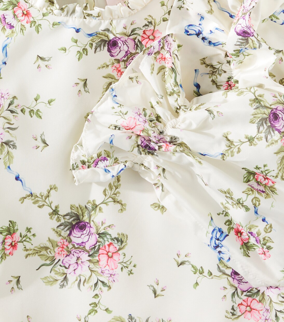 Belle ruffled floral blouse | Tutu Du Monde