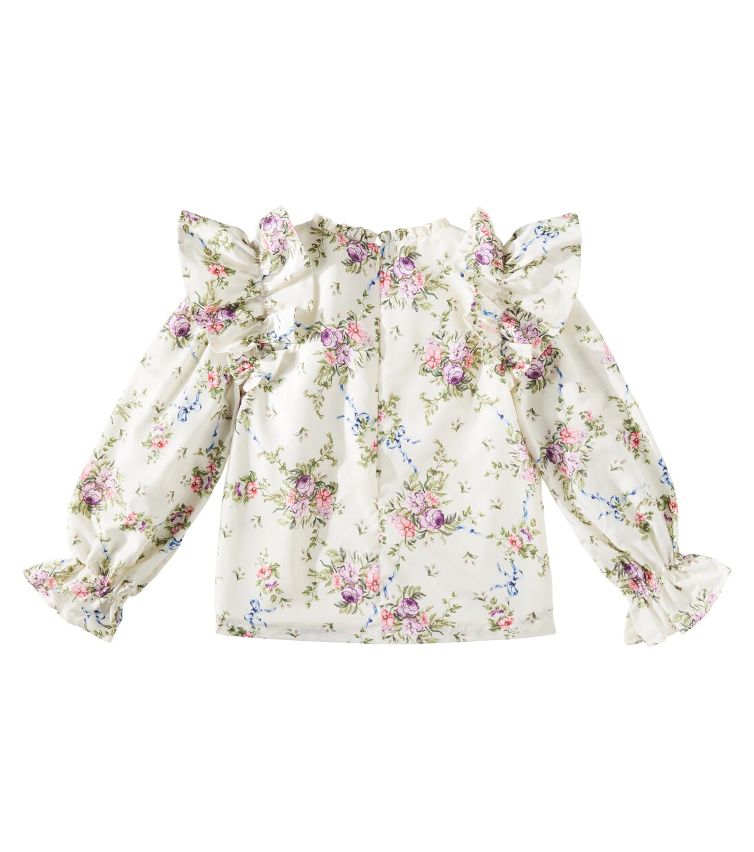 Belle ruffled floral blouse | Tutu Du Monde