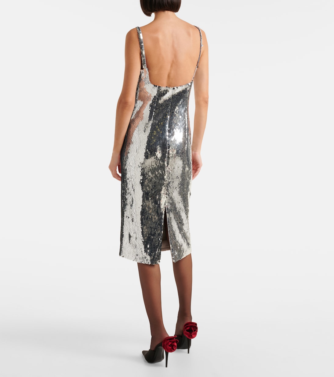 Midikleid mit Pailletten | Magda Butrym