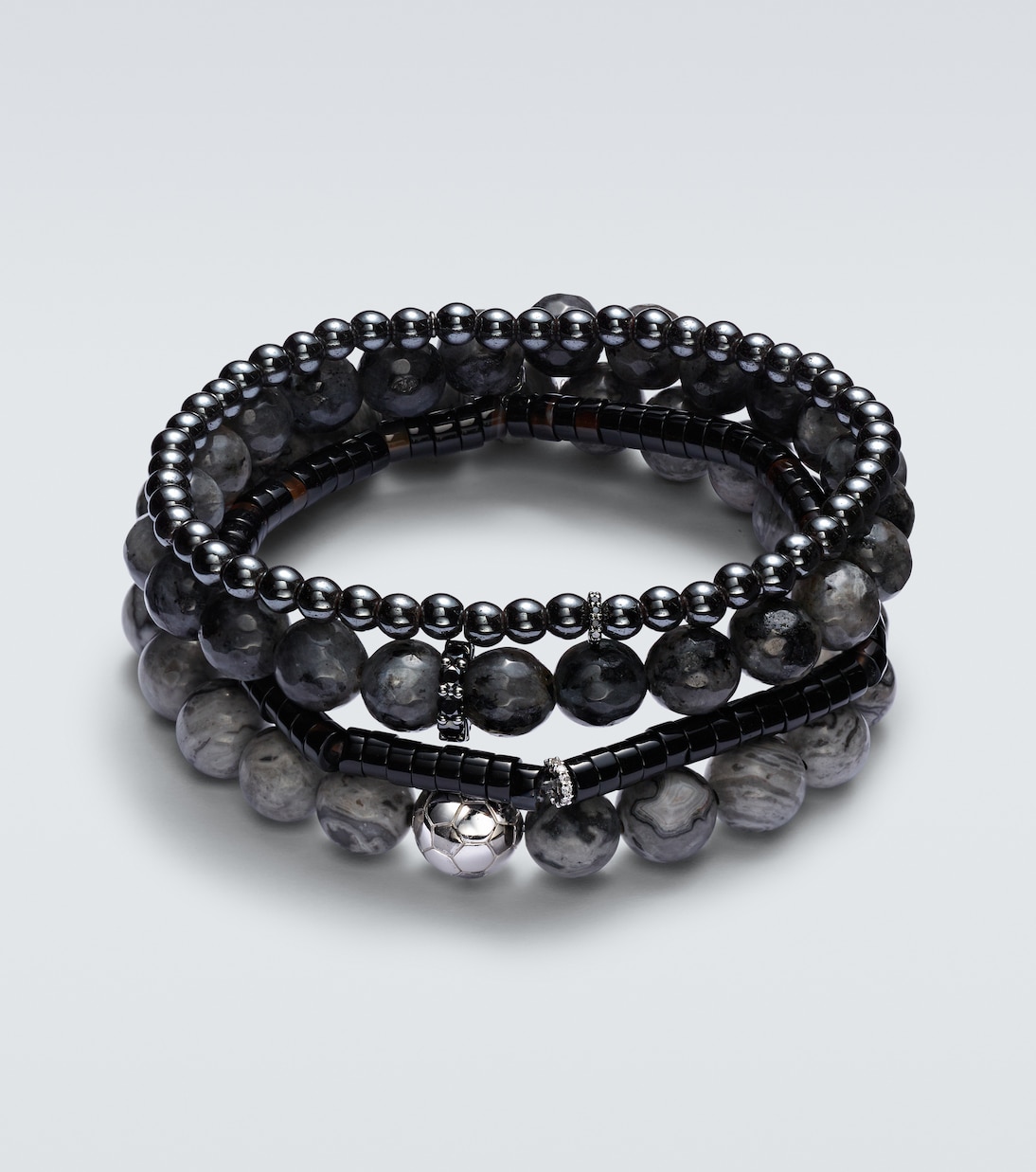 Bracelet en or blanc 14 ct et diamants | Sydney Evan