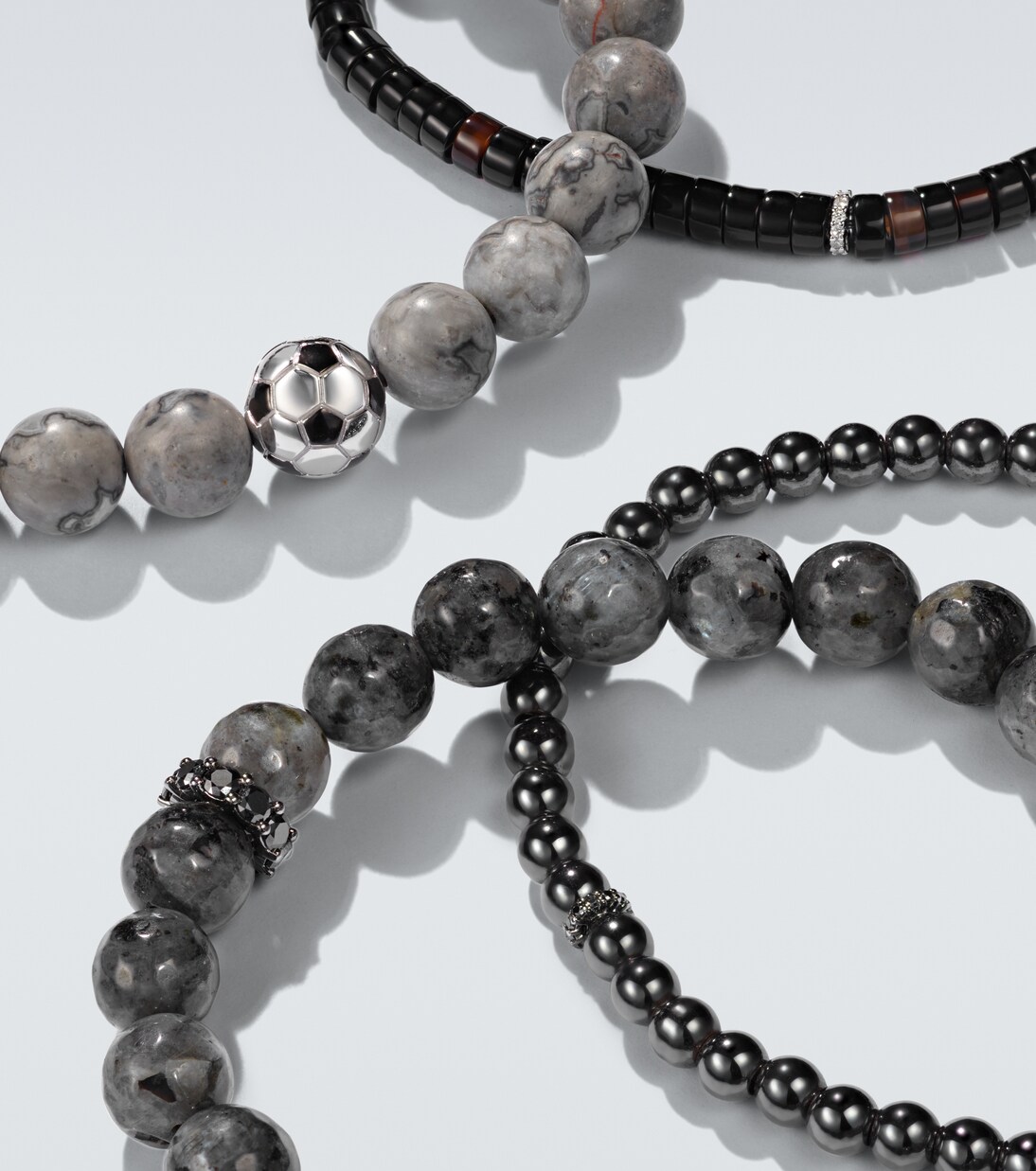 Bracelet en or blanc 14 ct et diamants | Sydney Evan