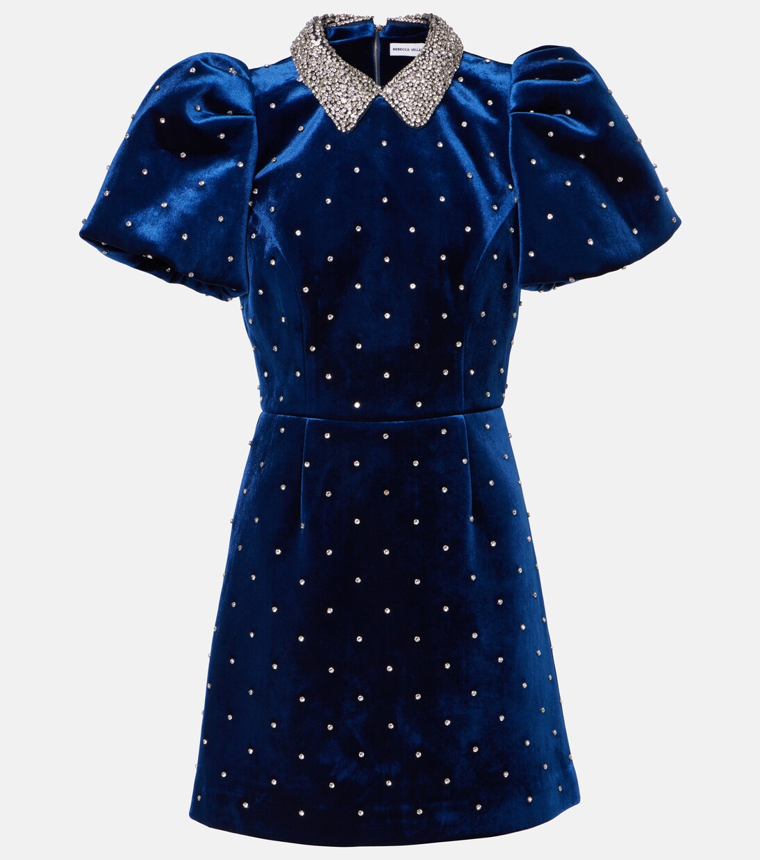 Robe Vivicia en velours à ornements | Rebecca Vallance