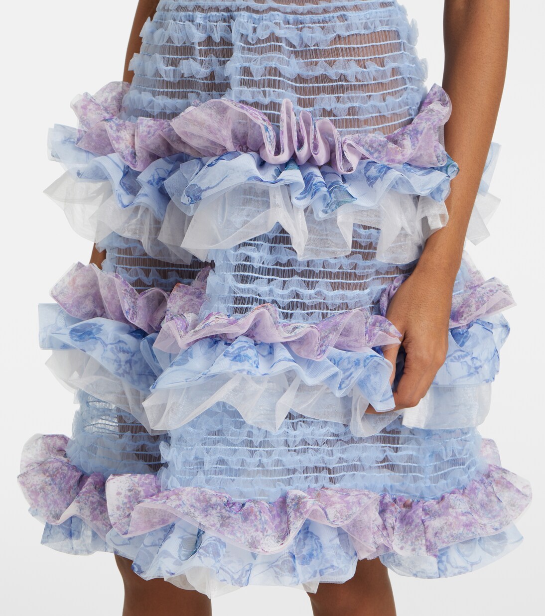 Robe midi en tulle | Susan Fang