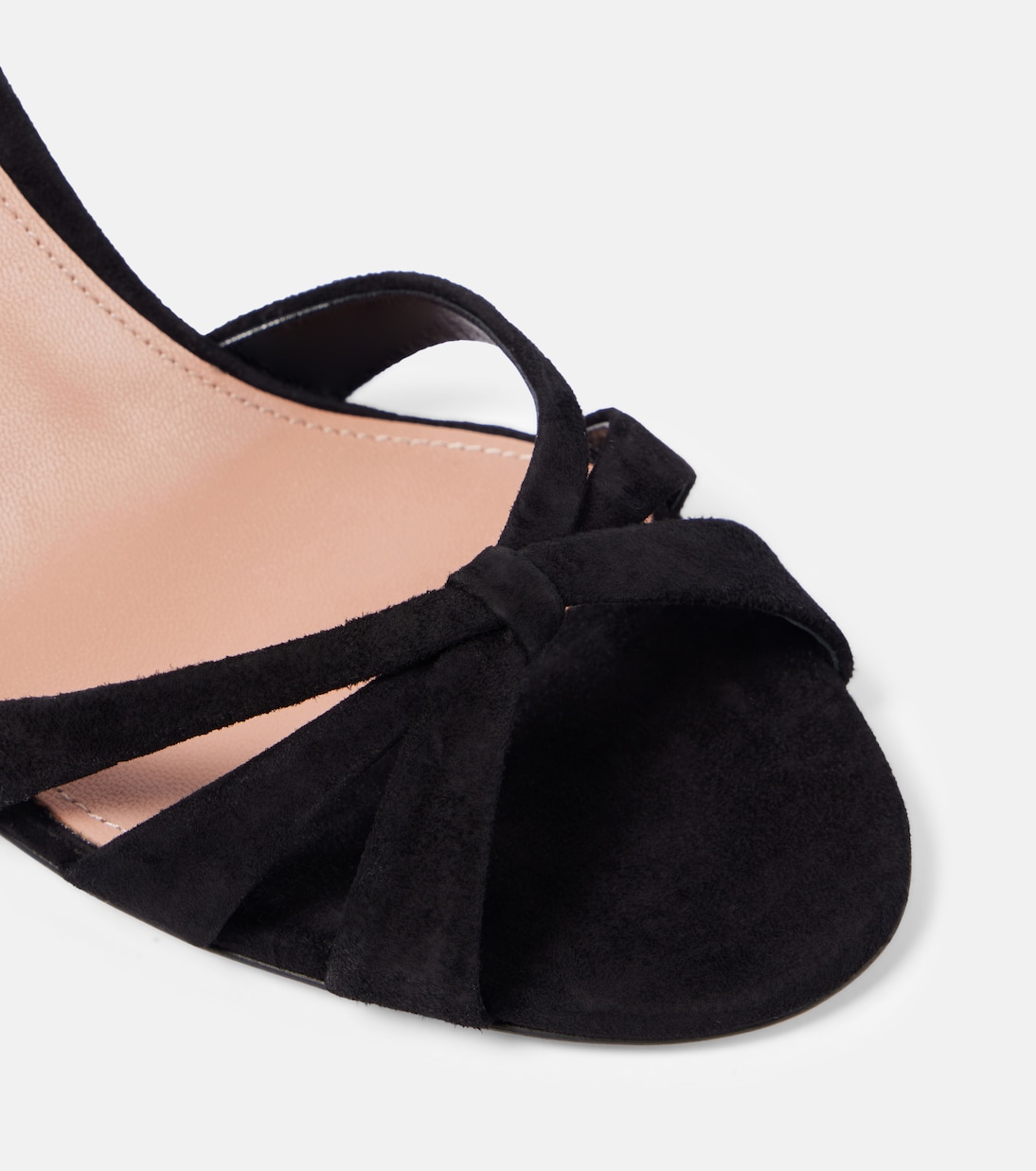 Sandalen Tati 85 aus Veloursleder | Aquazzura