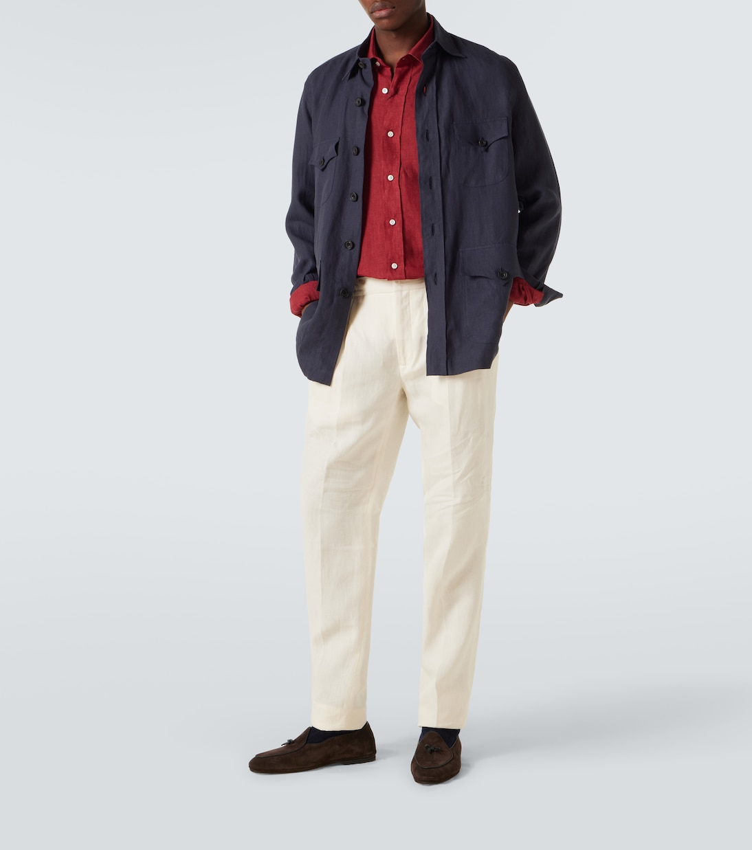 Hemd aus Leinen | Rubinacci