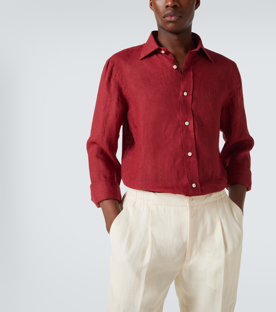 Hemd aus Leinen | Rubinacci