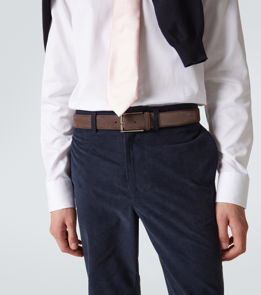 Gürtel aus Veloursleder | Canali