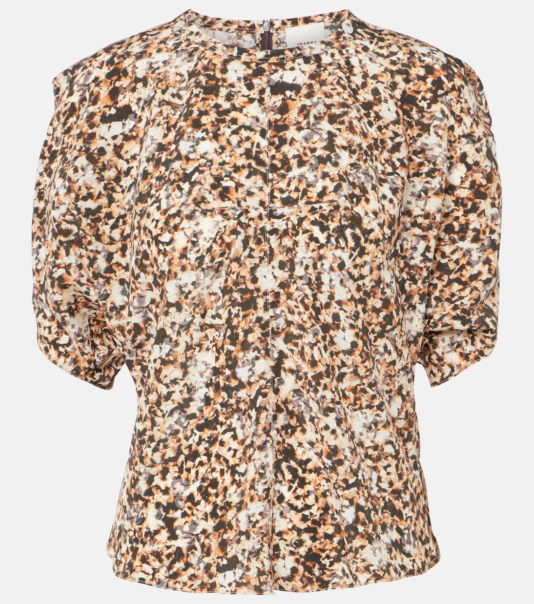 Karlita printed silk-blend blouse | Isabel Marant