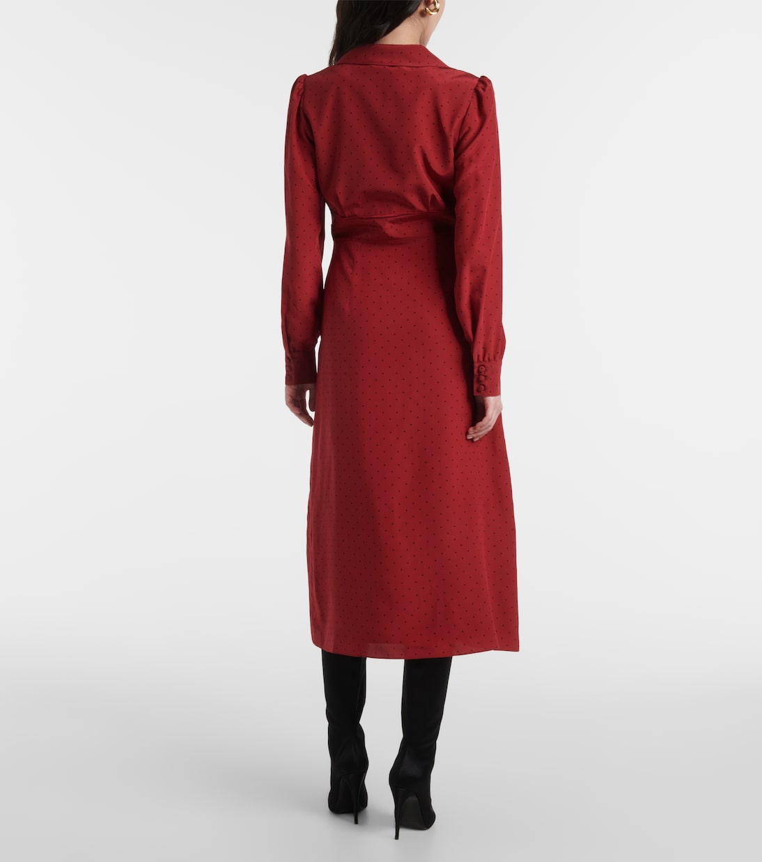 Midikleid aus Seide | Alessandra Rich