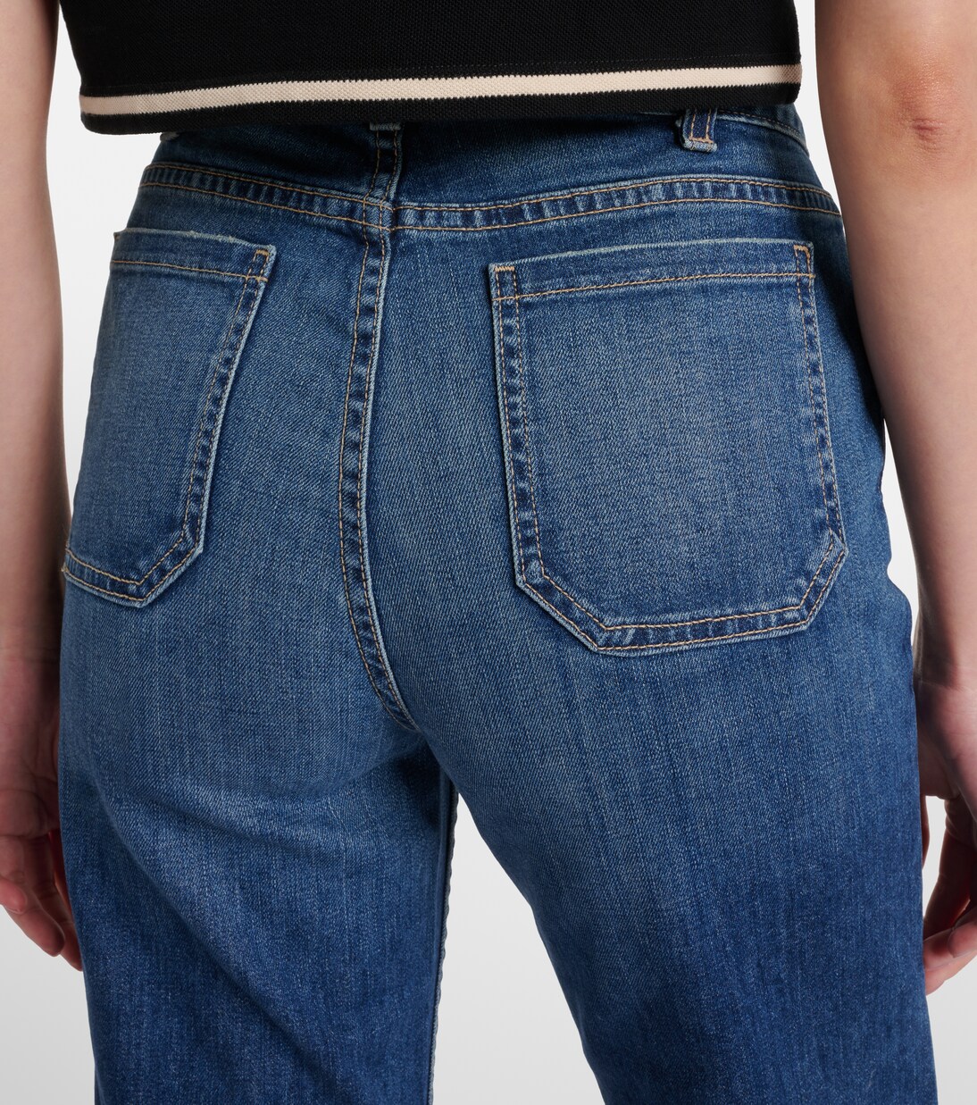 Terrell high-rise bootcut jeans | Nili Lotan