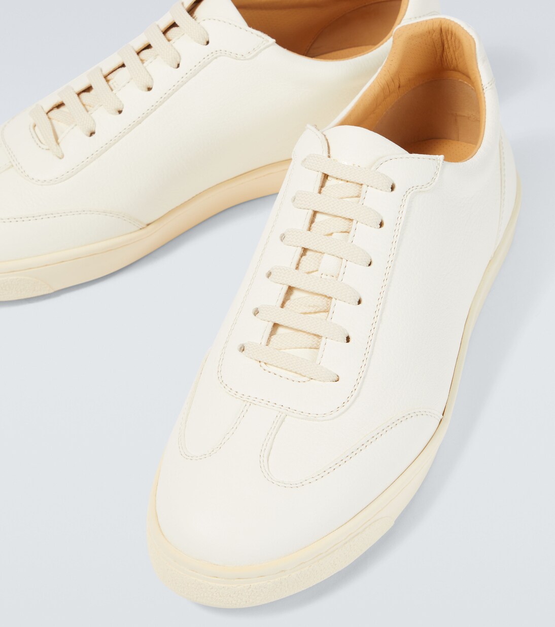 Leather sneakers | Brunello Cucinelli