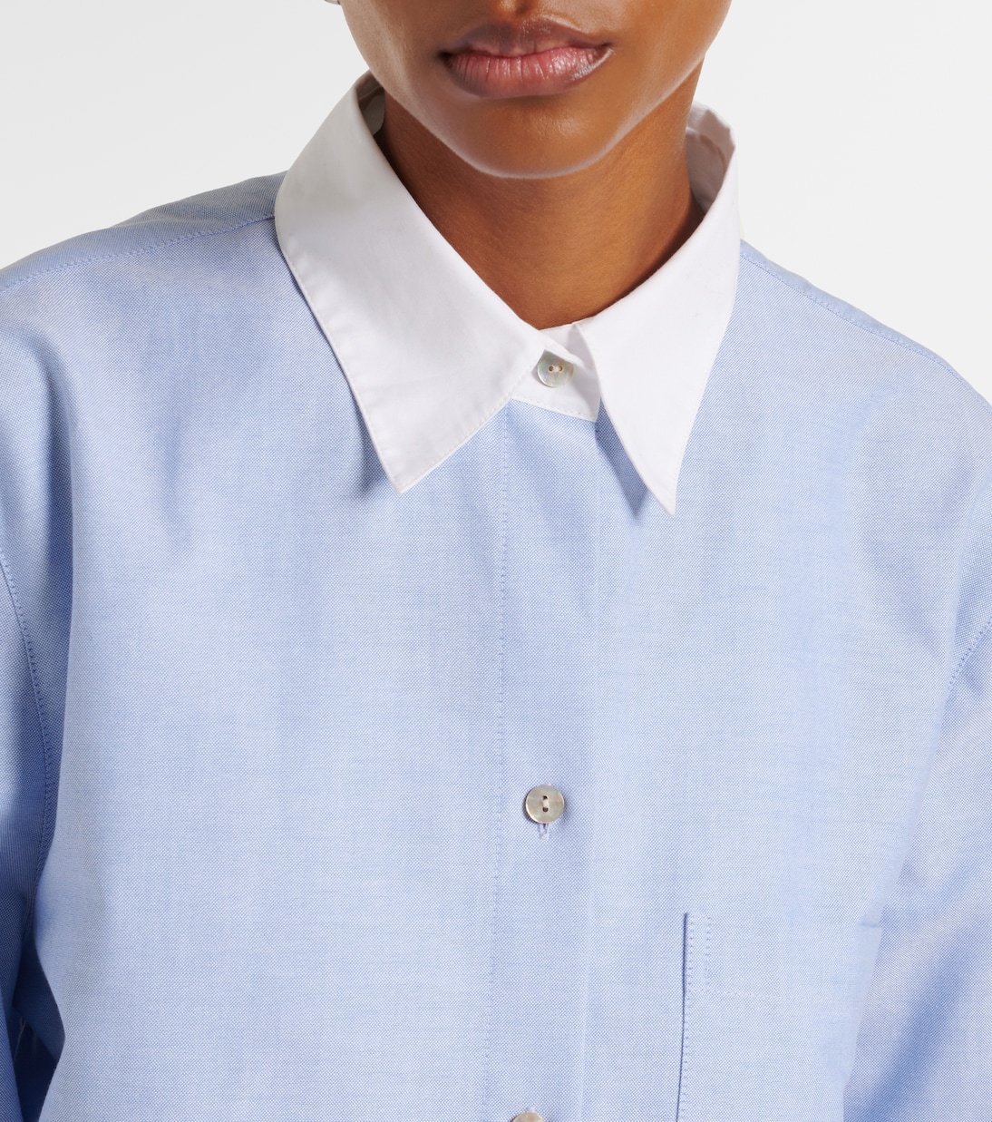 Cotton Oxford shirt | Vince