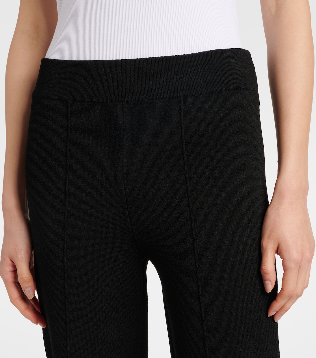 Pantaloni flared a vita alta | Veronica Beard