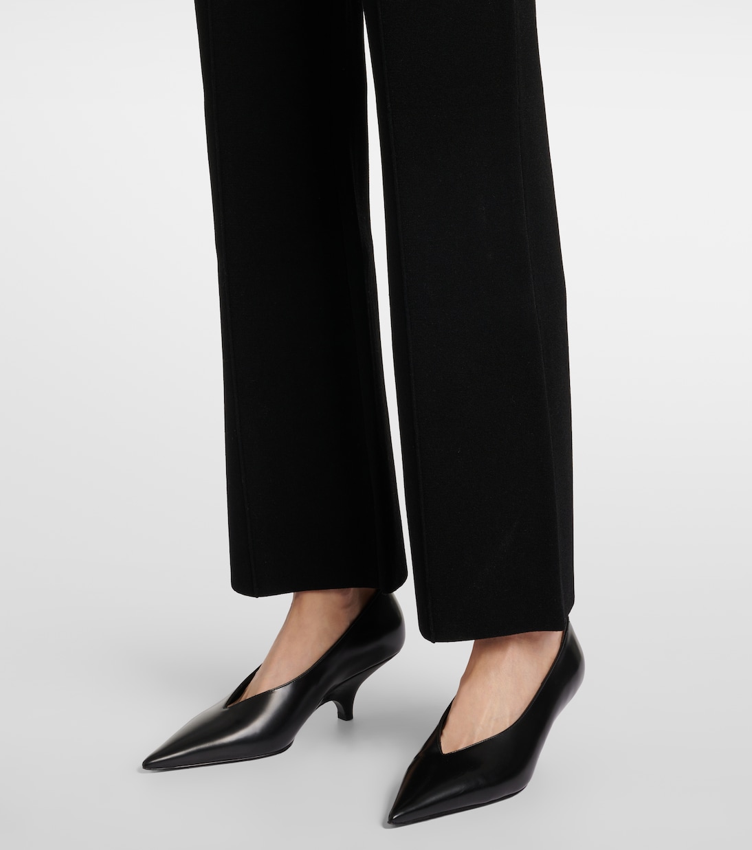 Pantaloni flared a vita alta | Veronica Beard