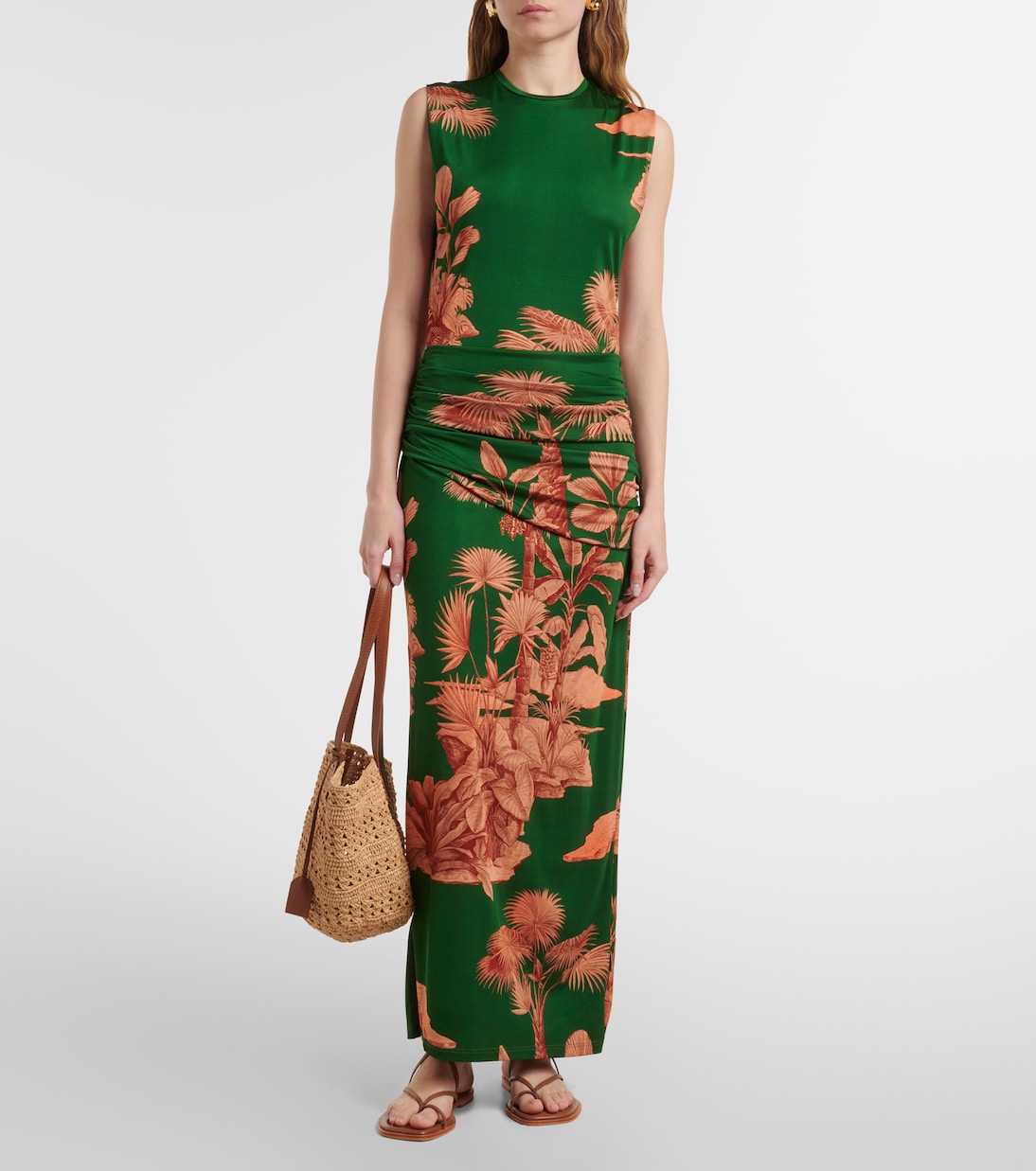 Robe longue Finding The Way à fleurs | Johanna Ortiz