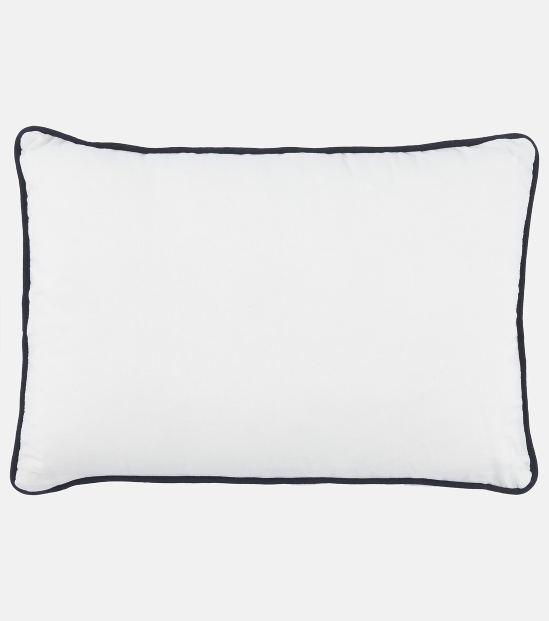 Eye embroidered cotton cushion | Les-Ottomans