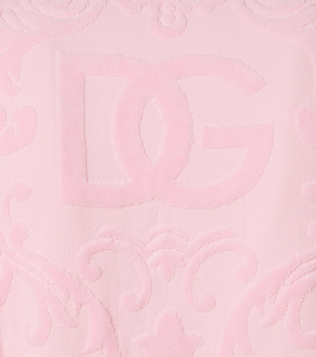 DG cotton terry jacquard bathrobe | Dolce&Gabbana Casa