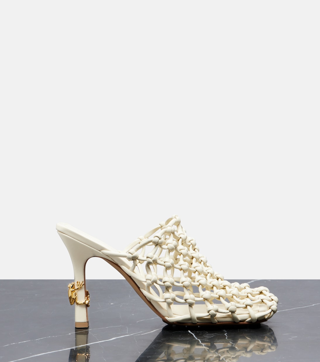 Mules Riva 90 en cuir | Bottega Veneta