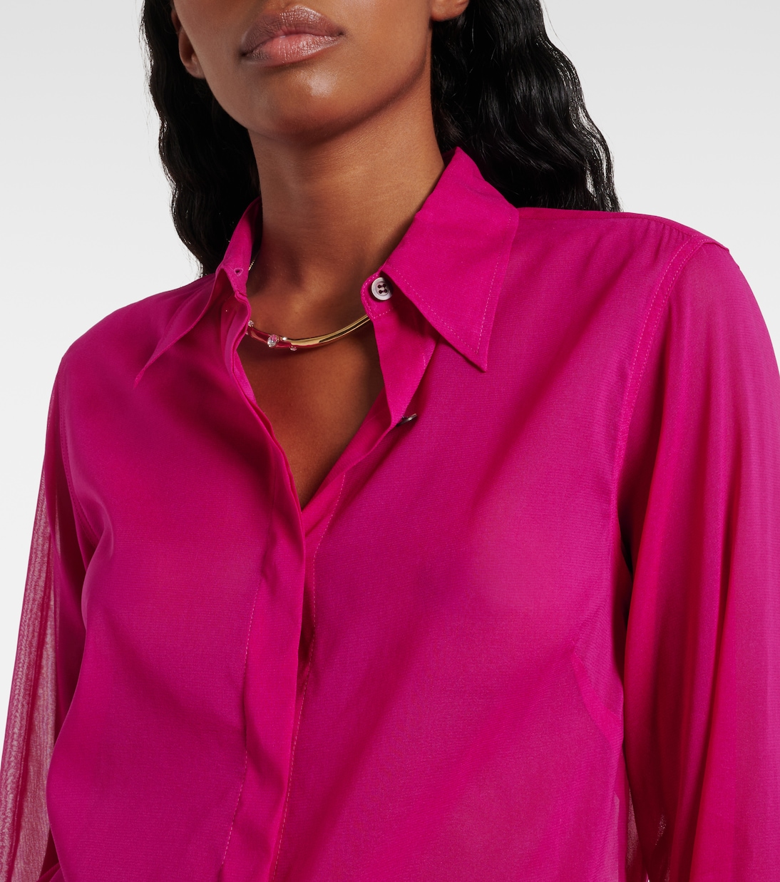 Hemd aus einem Seidengemisch | Dries Van Noten