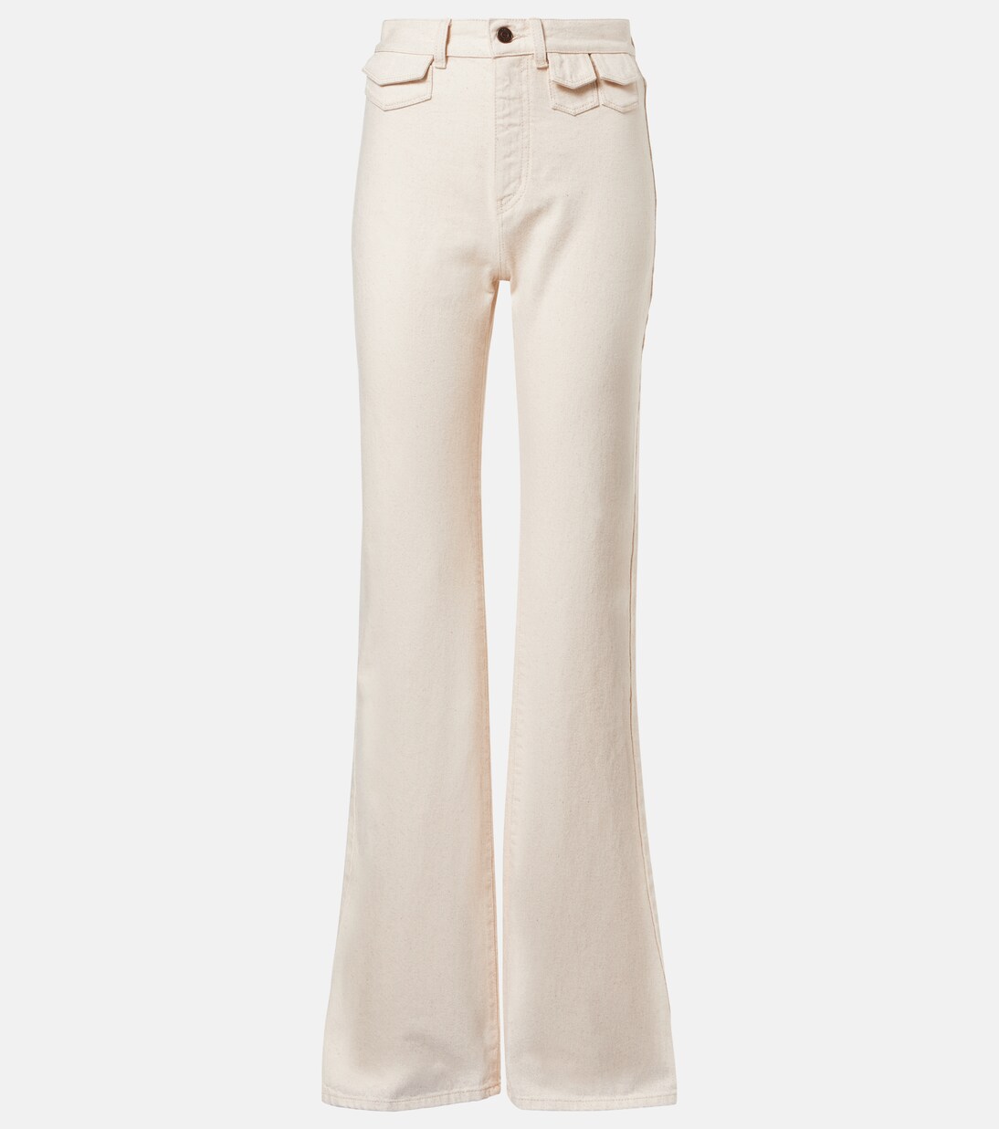 High-rise flared jeans | Chloé