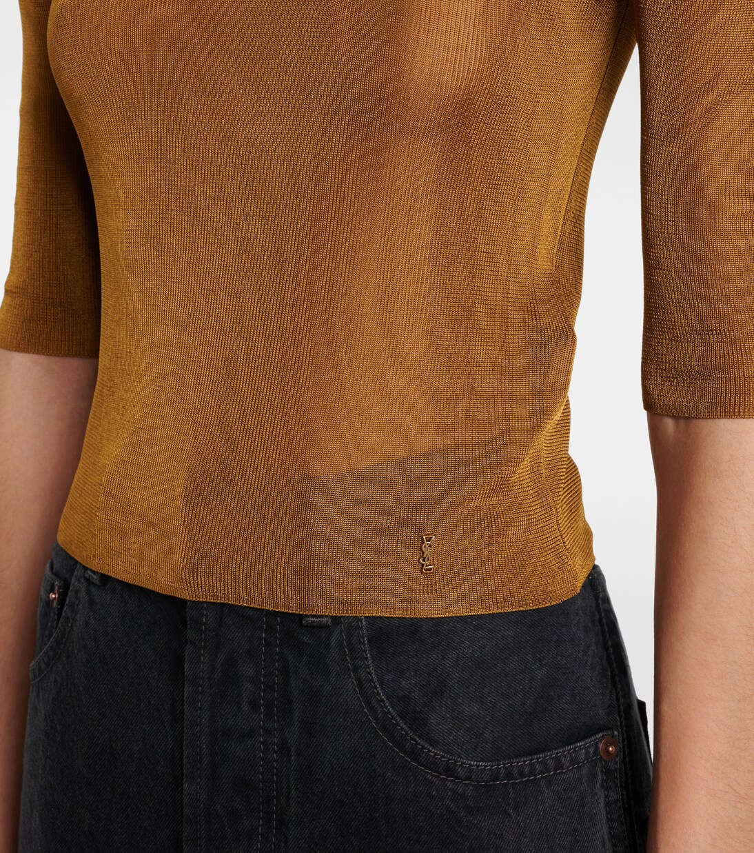 Top Cassandre aus Strick | Saint Laurent