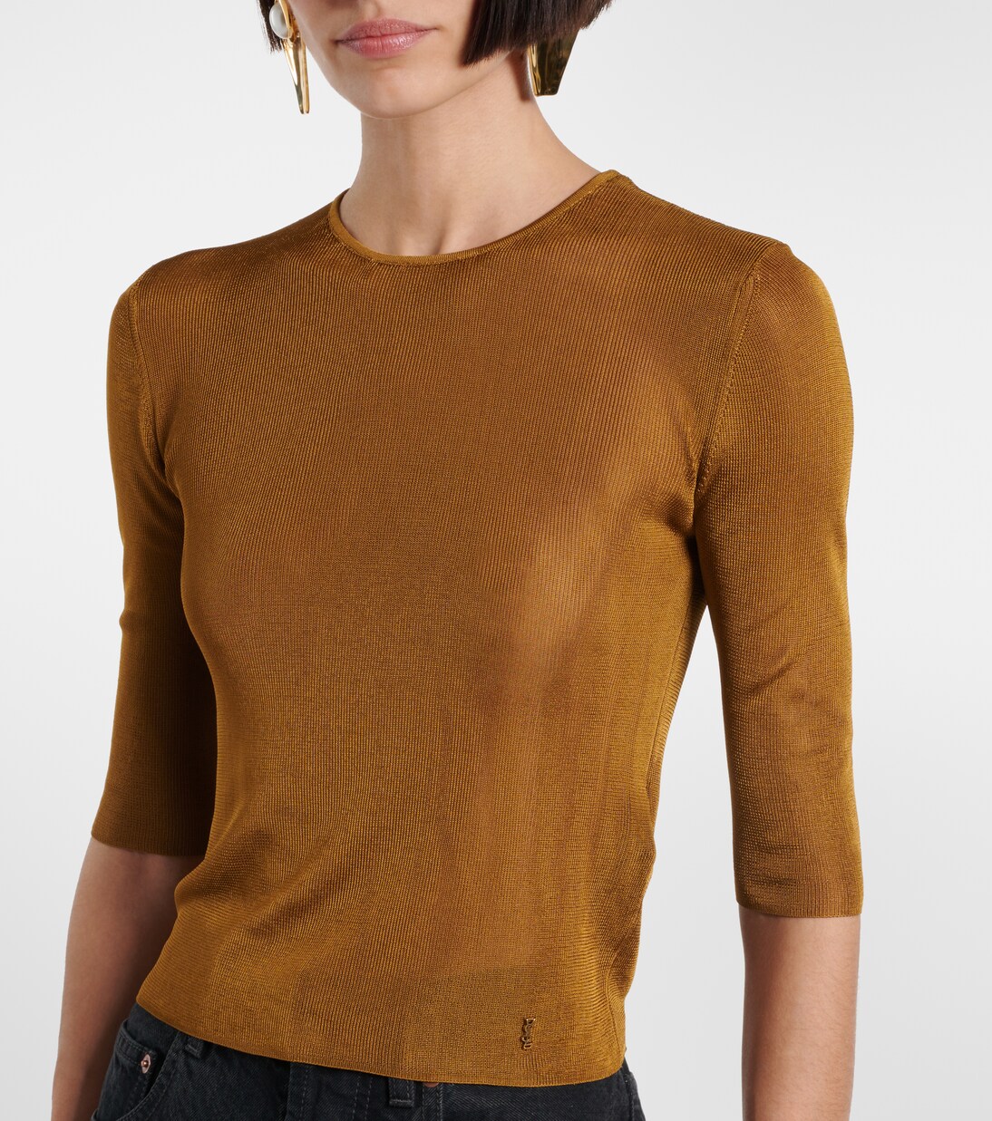 Top Cassandre aus Strick | Saint Laurent