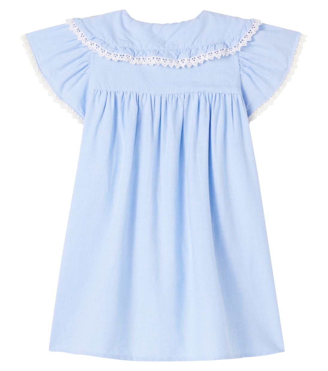 Nalina embroidered cotton gauze dress | Louise Misha