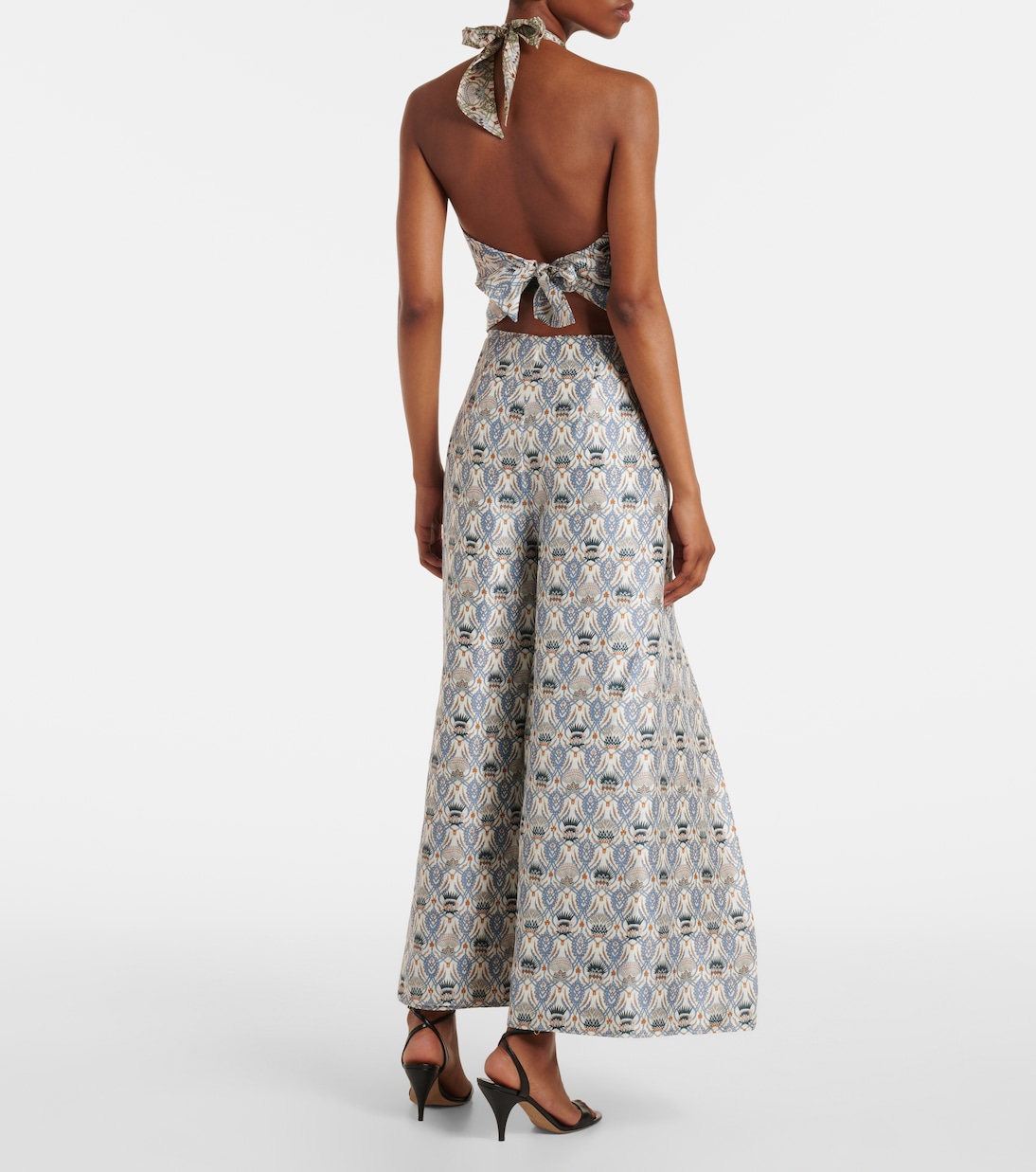 Top Annet imprimé en soie | Loro Piana