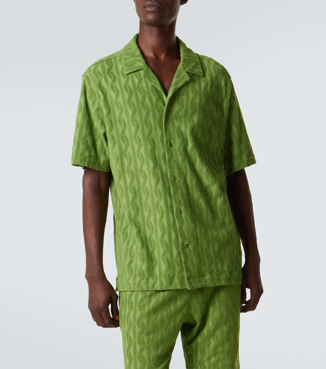 Camisa Roberto de rizo de algodón | Frescobol Carioca