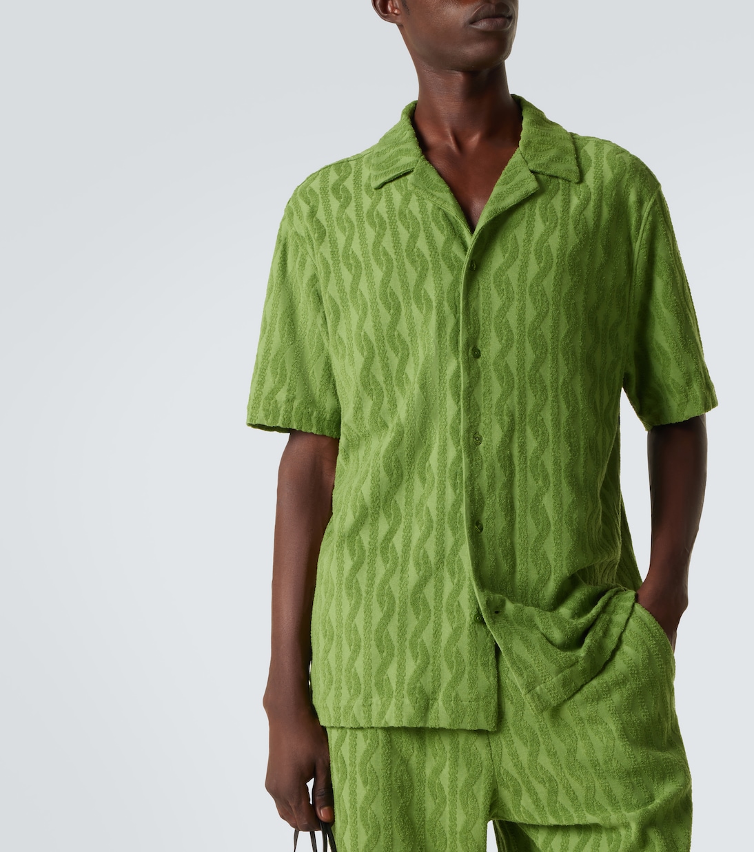 Camisa Roberto de rizo de algodón | Frescobol Carioca