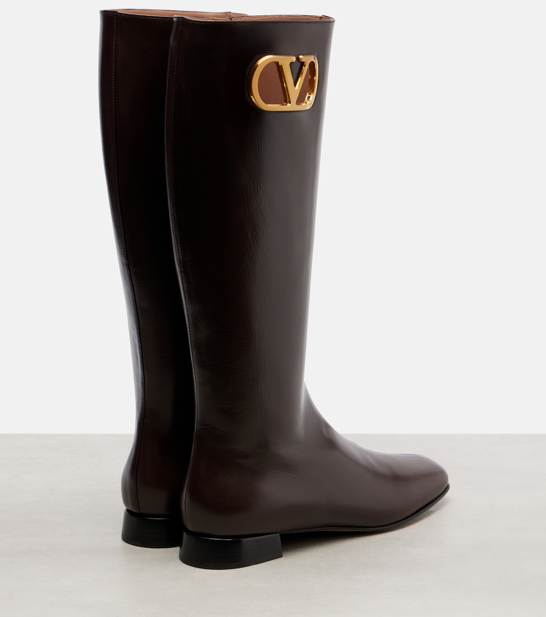 VLogo Signature leather boots | Valentino Garavani