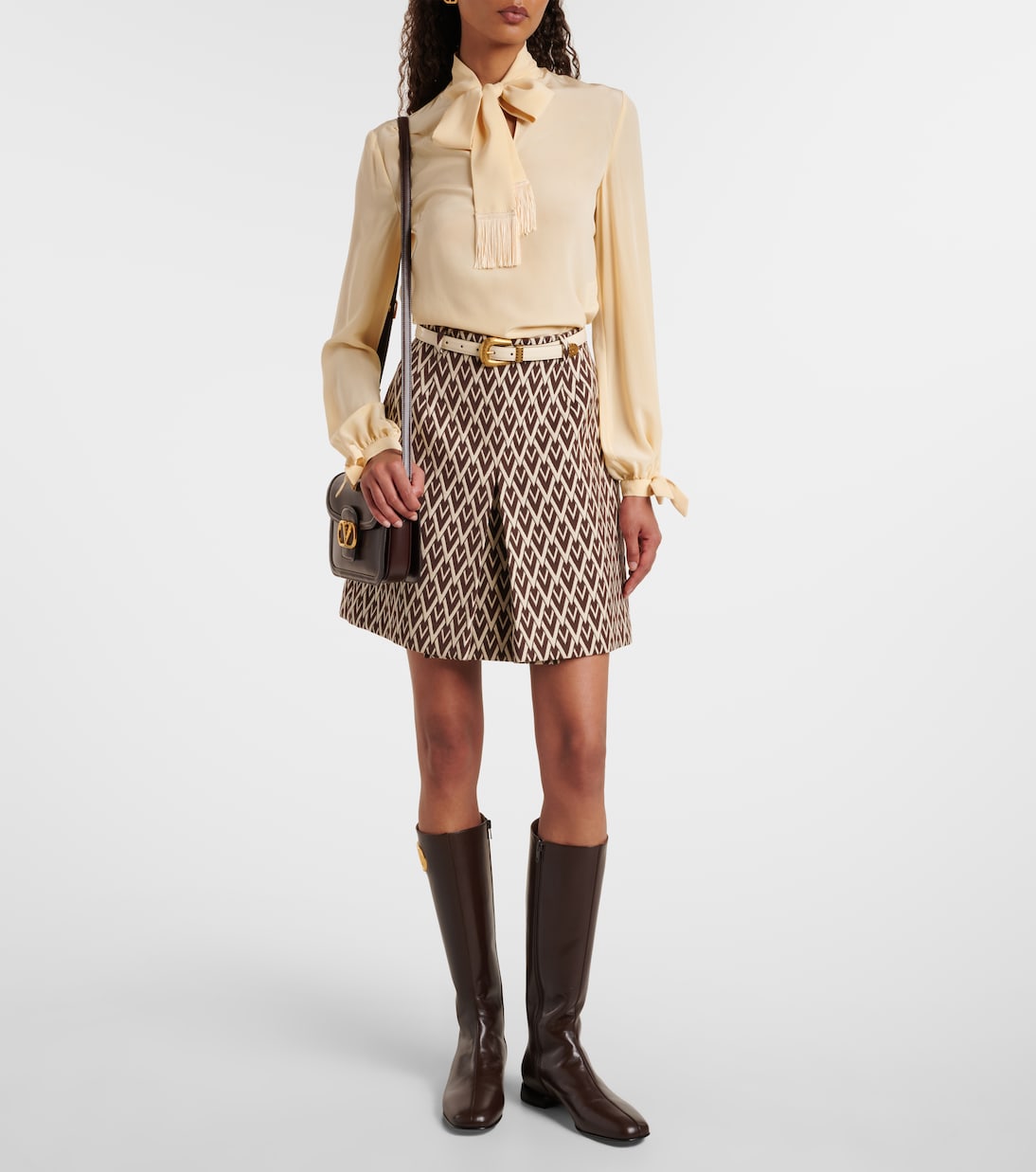 VLogo Signature leather boots | Valentino Garavani