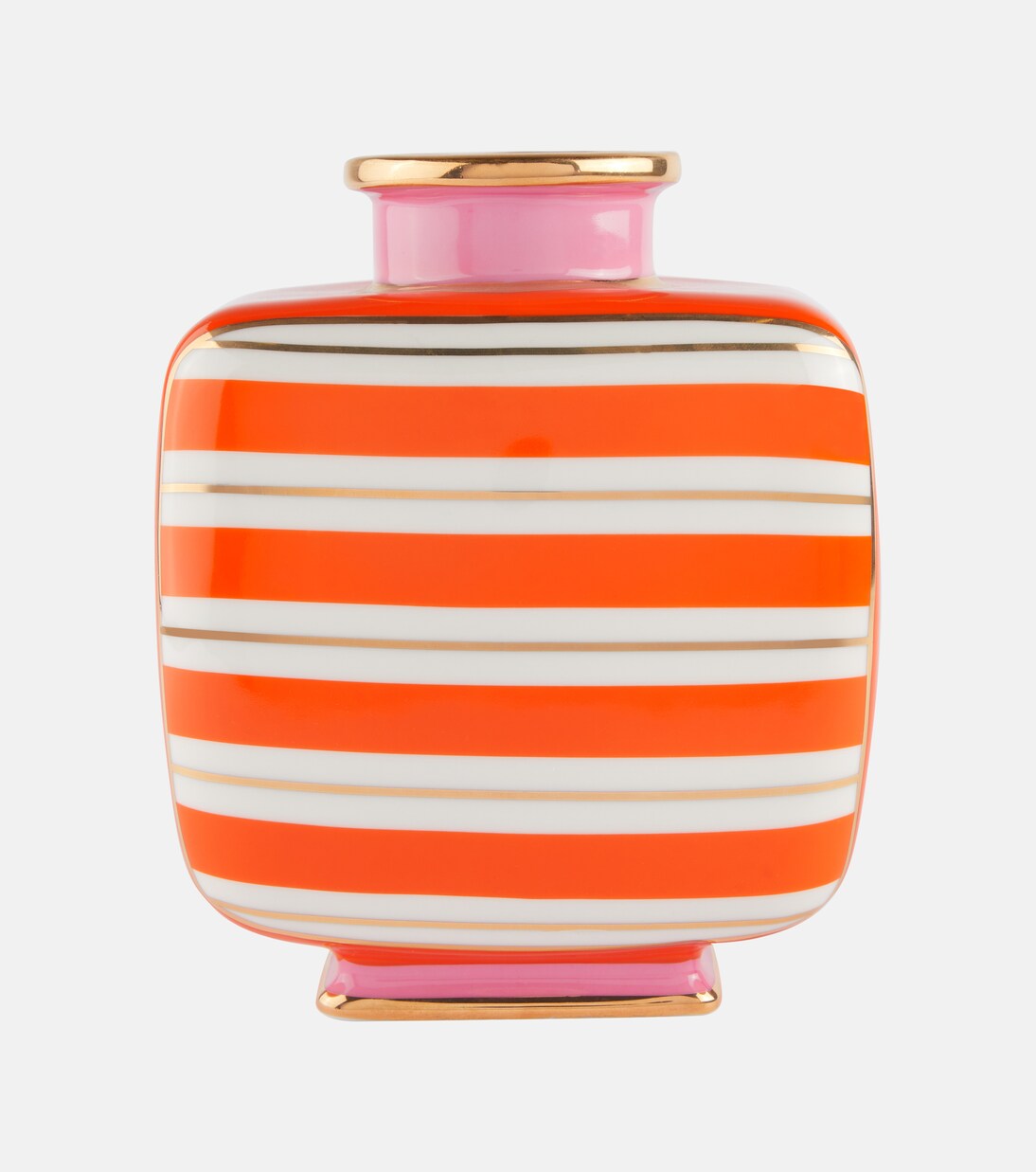 Portofino striped porcelain vase | Jonathan Adler