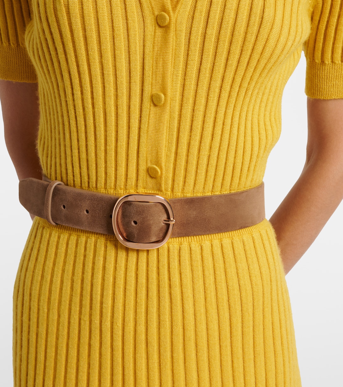 Ceinture Elster en daim | Gabriela Hearst