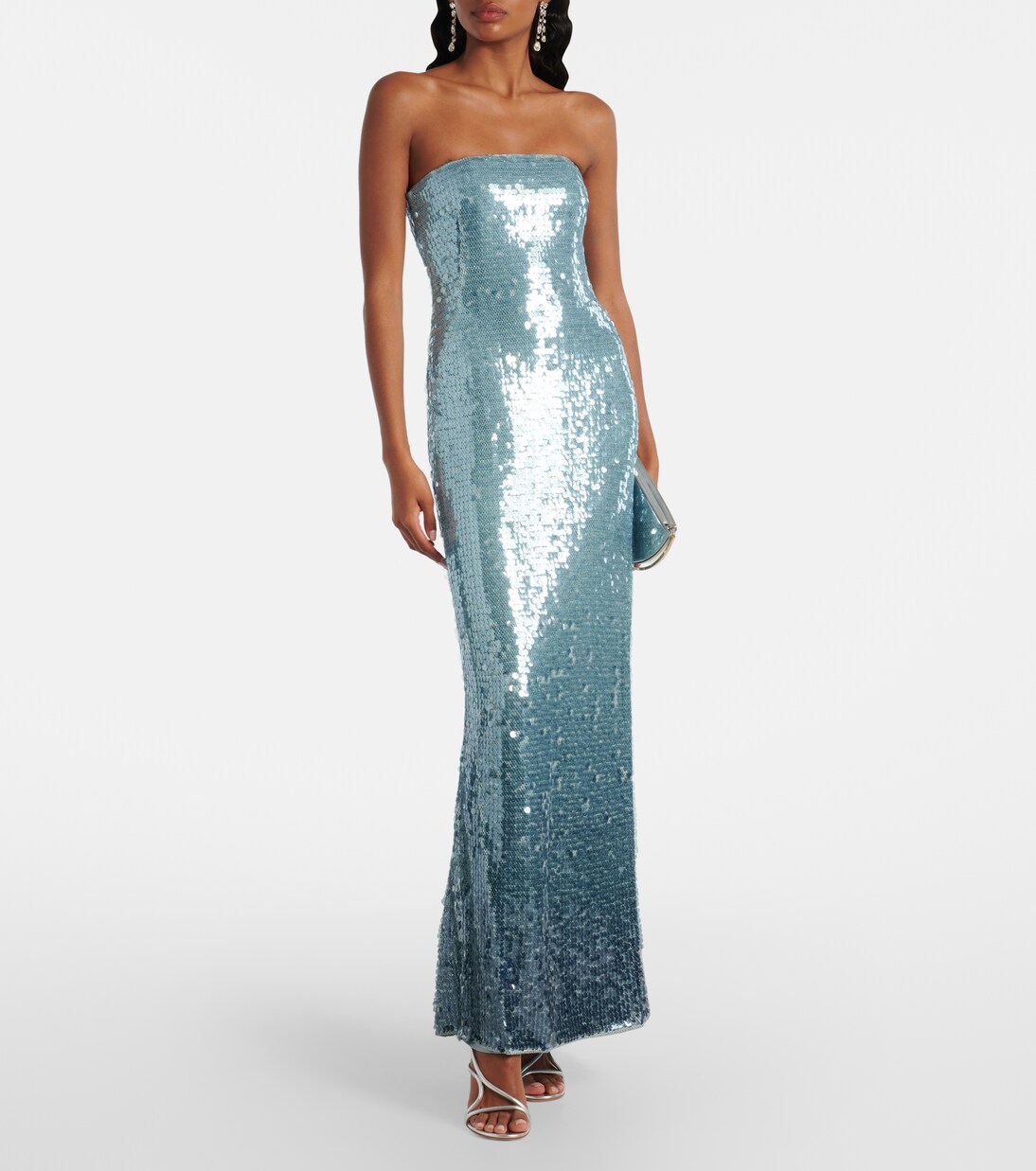 Robe longue Leilani à sequins | Simkhai