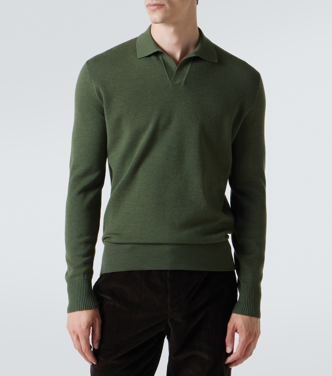 Polopullover aus Schurwolle | Loro Piana