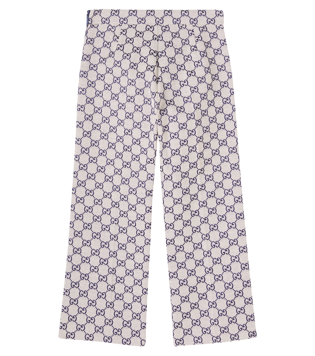Pantalones rectos en jacquard con GG | Gucci Kids