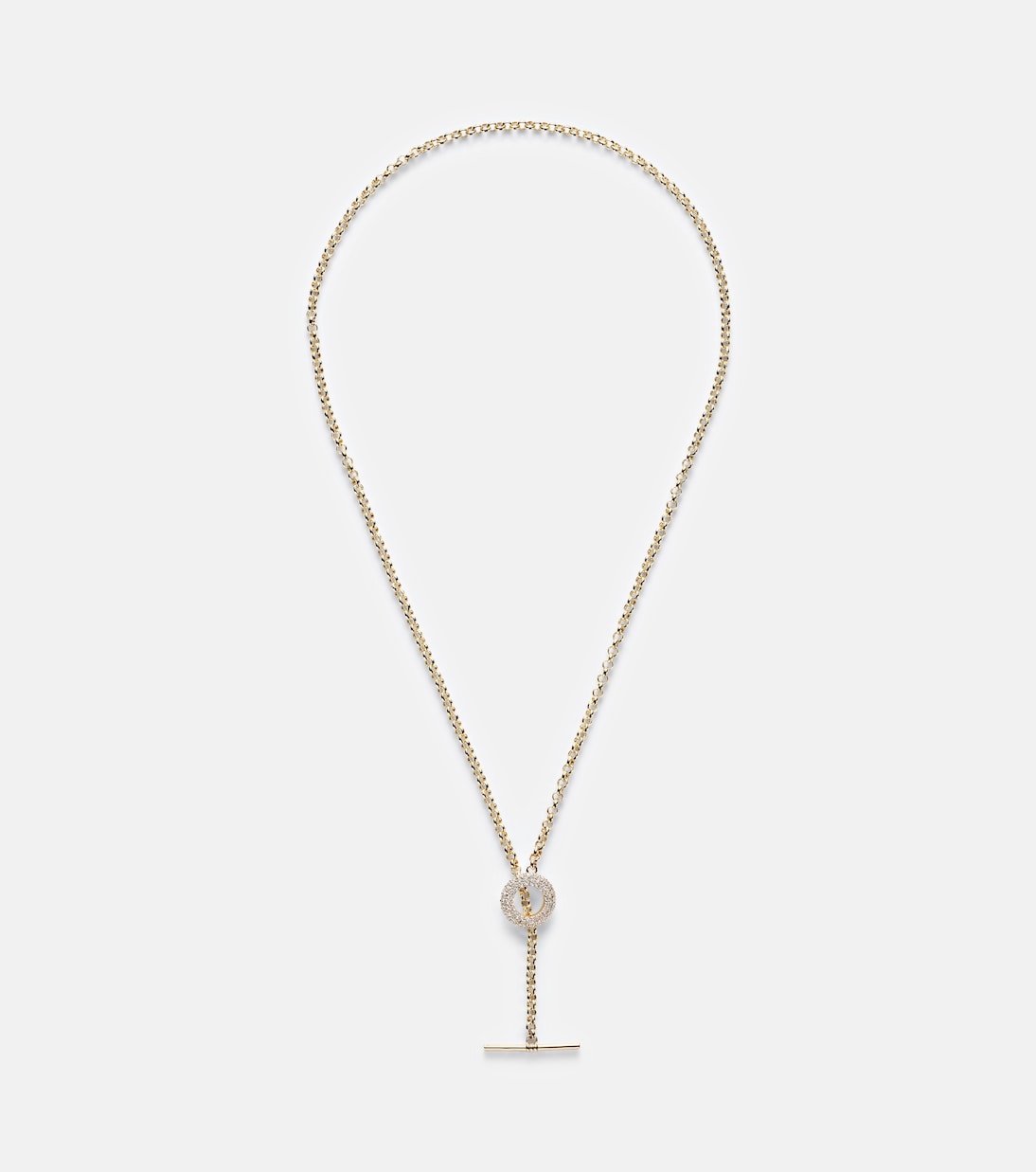 Halskette aus 14kt Gelbgold (585/1000) mit Diamanten | Stone and Strand