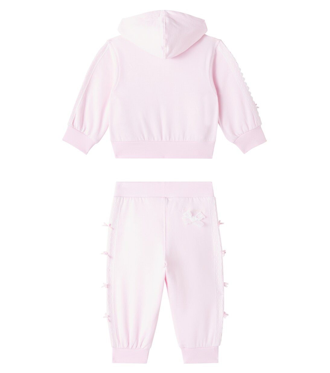 Baby jersey sweatshirt and sweatpants set  | Monnalisa