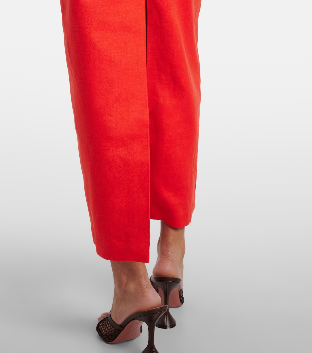 Strapless linen maxi dress | SIR