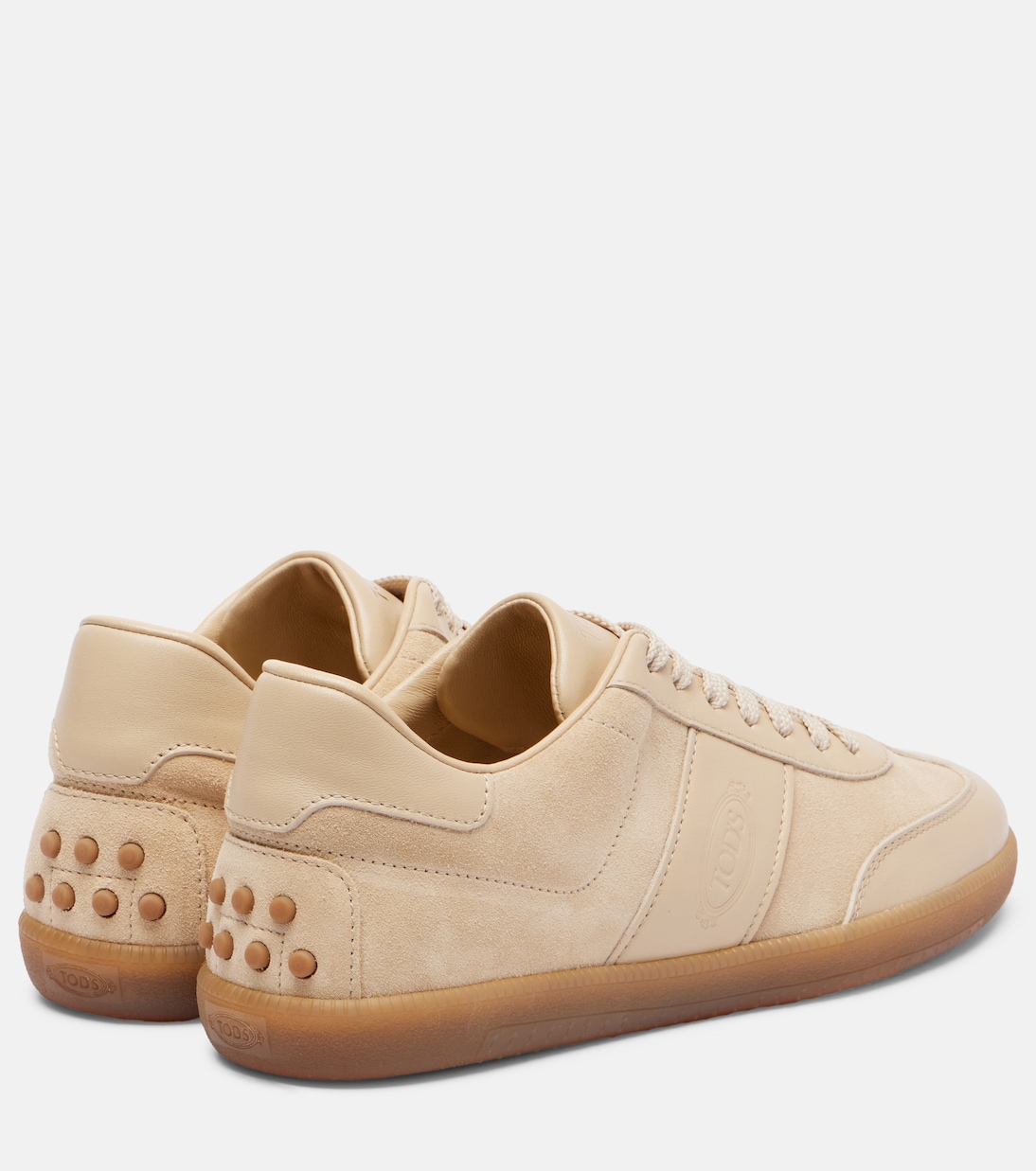 Sneakers in suede con stampa goffrata  | Tod's