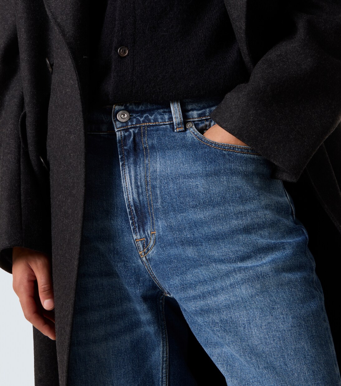 Mid-rise bootcut jeans | Our Legacy