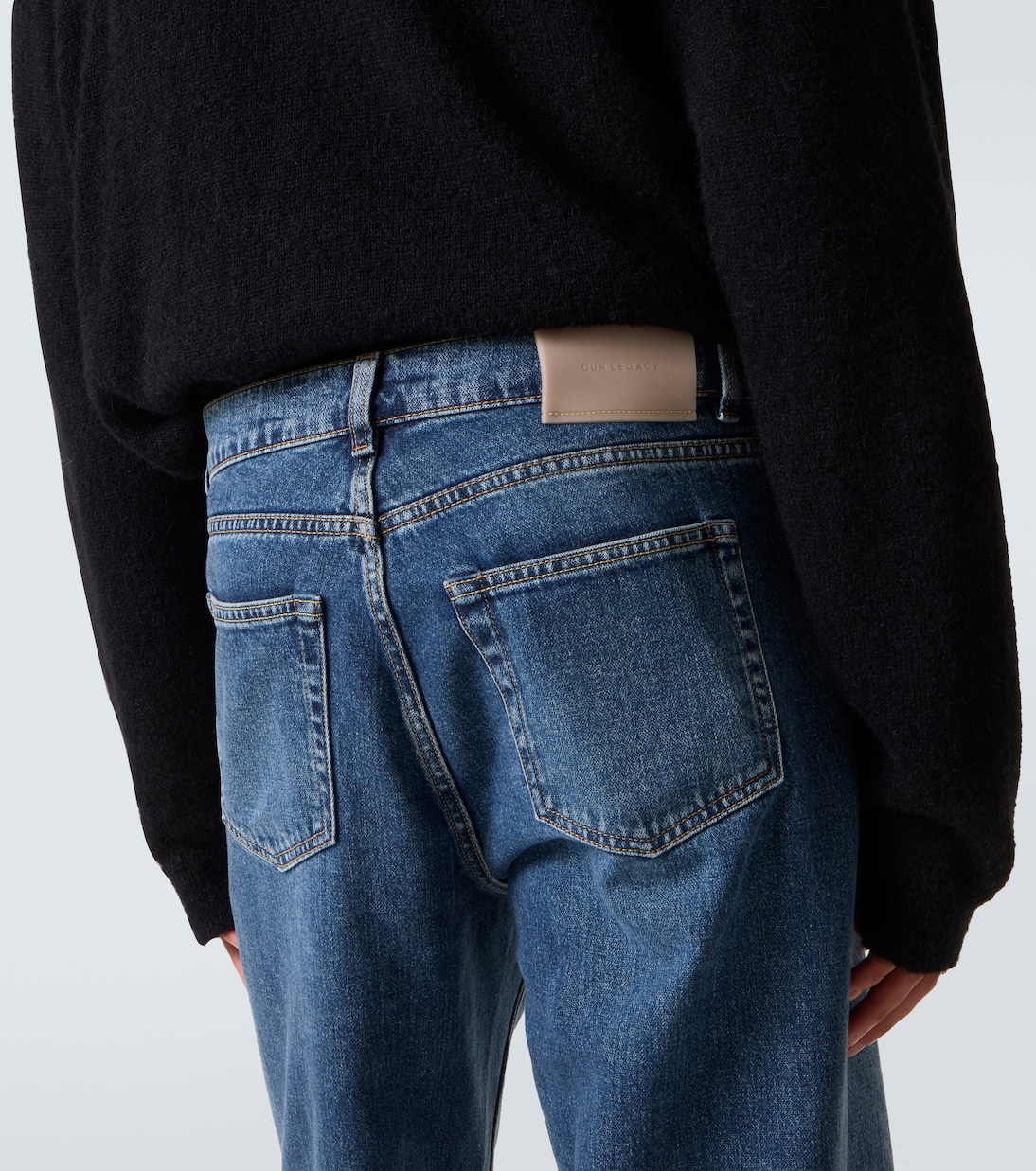 Mid-rise bootcut jeans | Our Legacy